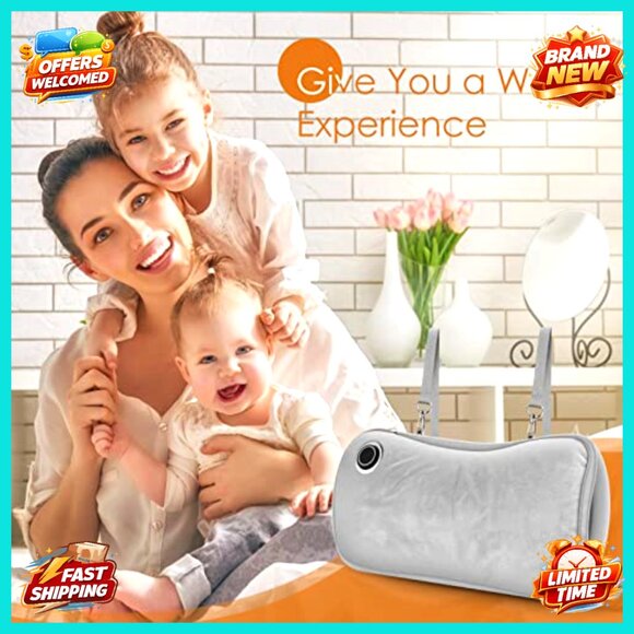 Rechargeable Hand Warmer with Power Bank, 3 Heat Modes, Portable for Camping & - Picture 5 of 6